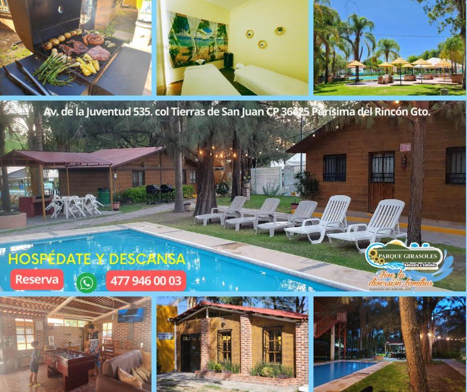 Parque Girasoles Balneario & Cabanas San Francisco del Rincón Eksteriør billede